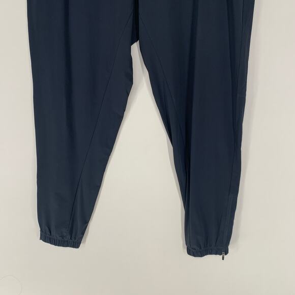 Public Rec Men Jogger Pants 30 Blue Casual Pants Drawstring Ankle Zip 29 - Picture 3 of 11